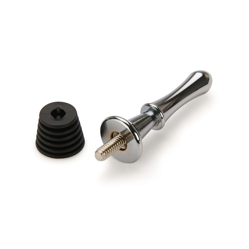 Teardrop Bottle Stopper Turning Kit - Chrome